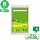 SIMフリー Qua tab PX LGT31 ホワイト16GB 本体[Bランク] Androidタブレット 中古 送料無料 当社6ヶ月保証