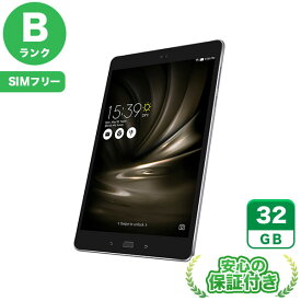 SIMフリー ZenPad 3S 10 LTE Z500KL スチールブラック32GB 本体[Bランク] Androidタブレット 中古 送料無料 当社6ヶ月保証