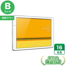 SIMフリー Qua tab 02 HWT31 エアリーブルー16GB 本体[Bランク] Androidタブレット 中古 送料無料 当社6ヶ月保証