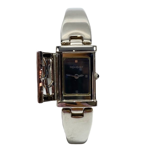 ーラン 希少 イヴサンローラン 腕時計 40周年記念モデル バングル シルバー ブランドリ