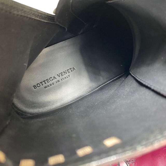ボッテガ ヴェネタ 486572 レースアップ アンクルブーツ ブーツ シューズ 靴 レザー ボルドー [サイズ 41 1/2(約26.5cm)] |  ブランドショップ　ＳＥＮＳＥ