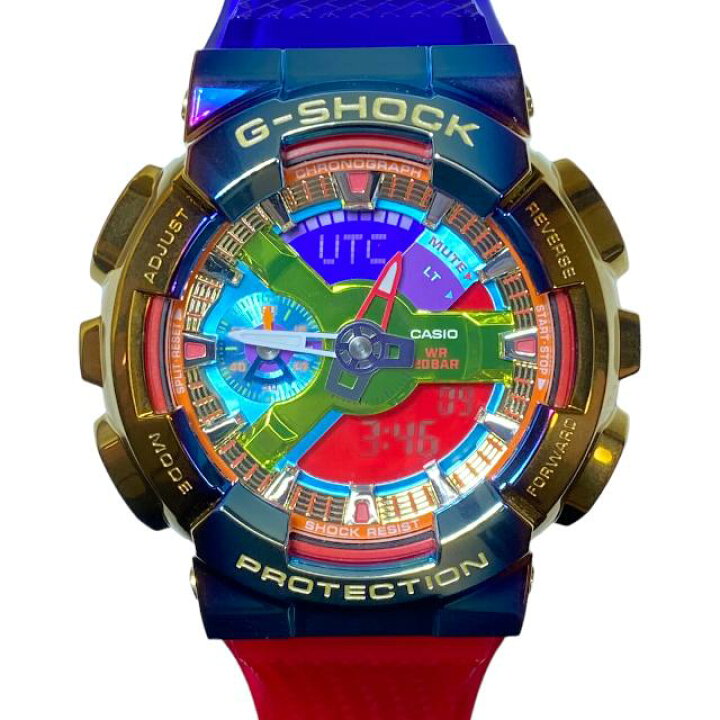 楽天市場】カシオ G-SHOCK CASIO GM-110RB-2AJF メタルカバー 20気圧  