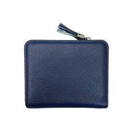 土屋鞄製作所 財布 二つ折り財布 折り財布 コンパクトウォレット ミニ財布 レザー ネイビー