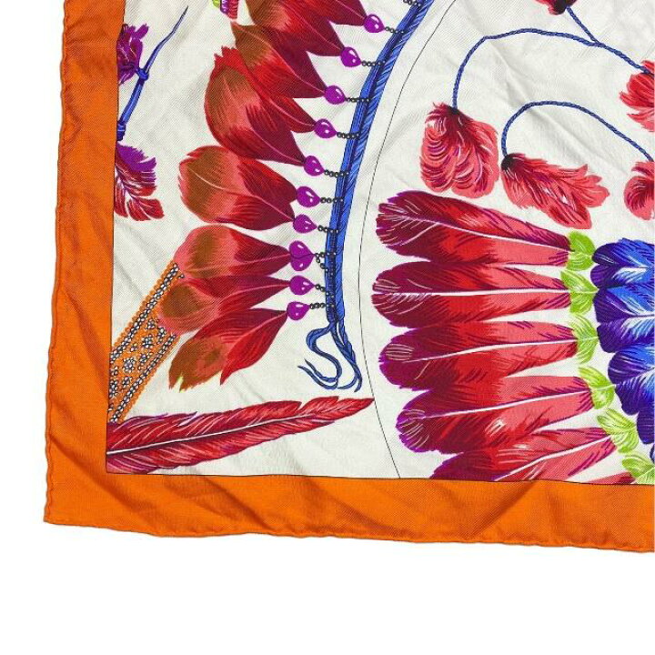 楽天市場】HERMES エルメス カレ40 BRAZIL ブラジル プチカレ スカーフ 