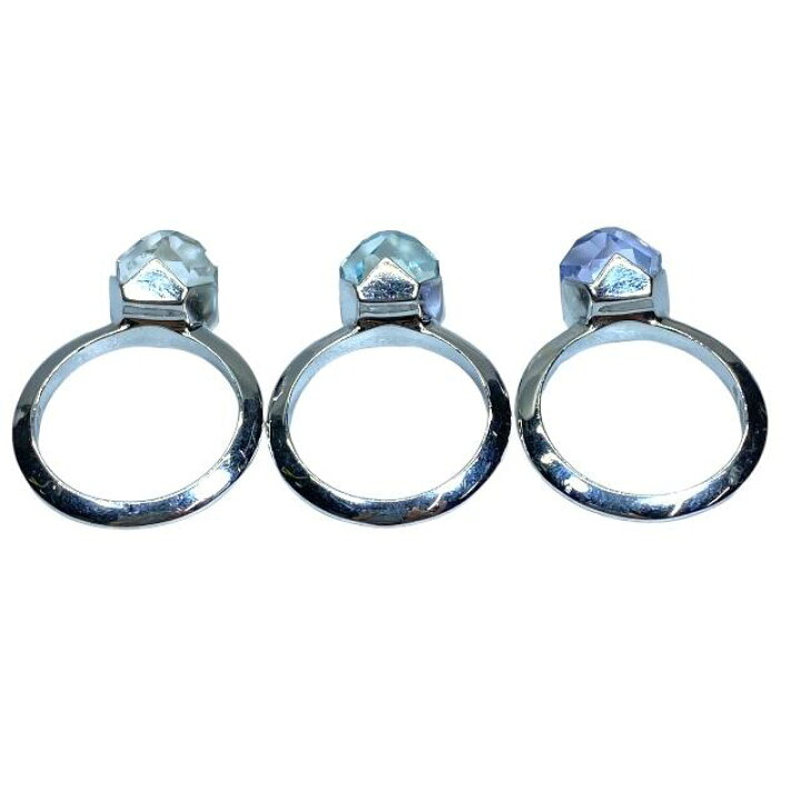 楽天市場】SWAROVSKI スワロフスキー 3連リング リング 指輪 