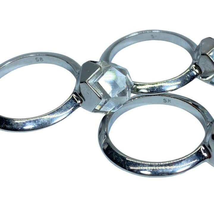 楽天市場】SWAROVSKI スワロフスキー 3連リング リング 指輪 