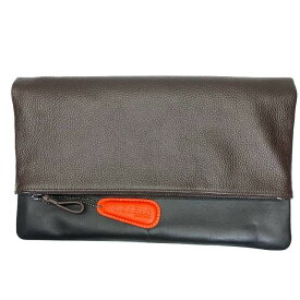 MODELLO モデロ クラッチバッグ セカンドバッグ クラッチポシェット 手持ち鞄 レザー ブラウン ブラック