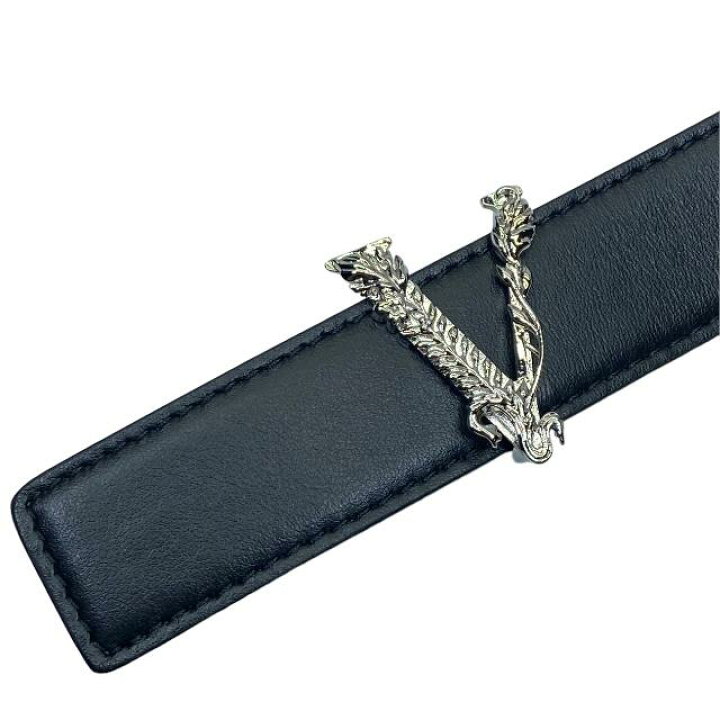 楽天市場】VERSACE ヴェルサーチ ヴィルトゥス バロッコレターV ベルト  