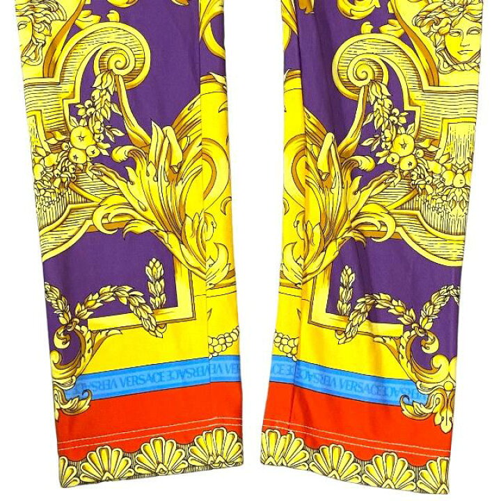 楽天市場】【未使用】VERSACE ヴェルサーチ レギンス タイツ パンツ 総 