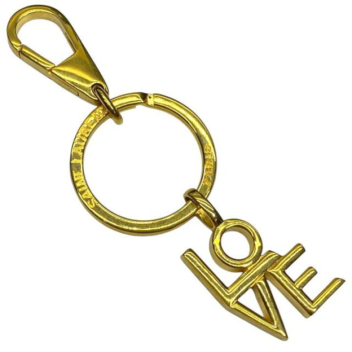 楽天市場】SAINT LAURENT サンローラン LOVE キーホルダー キーリング 