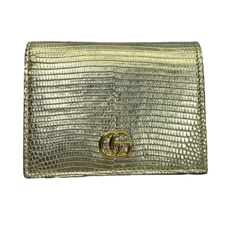 GUCCI 二つ折り財布GGマーモント456126 ショートウォレット