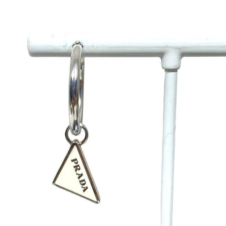 楽天市場】PRADA プラダ 1JO731 2DSP フープ ピアス アクセサリー 小物 