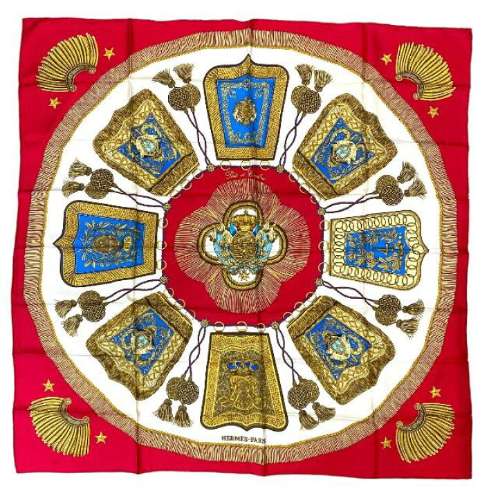 楽天市場】HERMES エルメス スカーフ 大判 カレ90 アクセサリー 小物  
