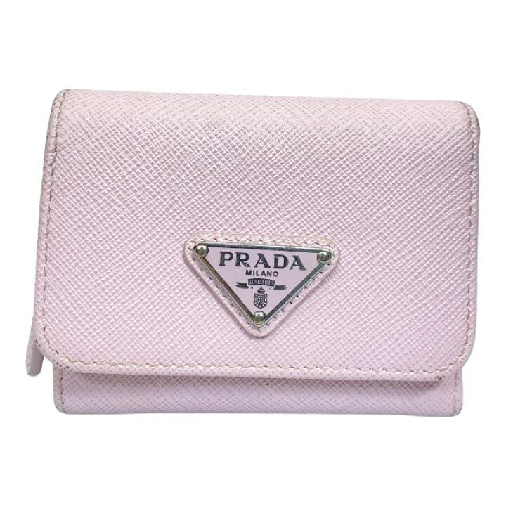 楽天市場】PRADA プラダ 1MH044 財布 三つ折り財布 折り財布  