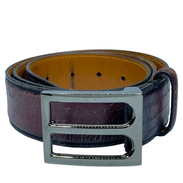 楽天市場】Berluti ベルルッティ カリグラフィー ベルト アクセサリー  