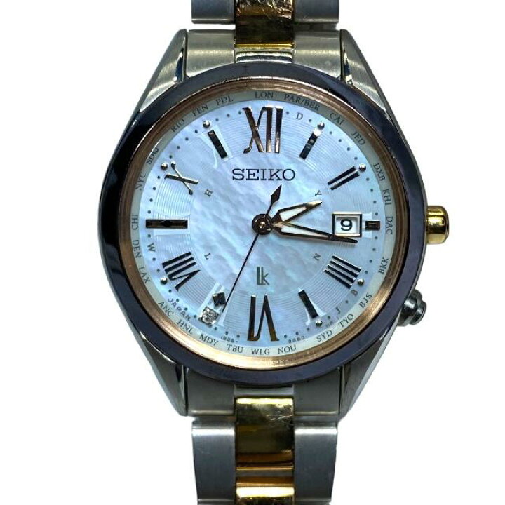 楽天市場】【稼働品】 SEIKO セイコー LUKIA ルキア 1B35-0AA0 時計  