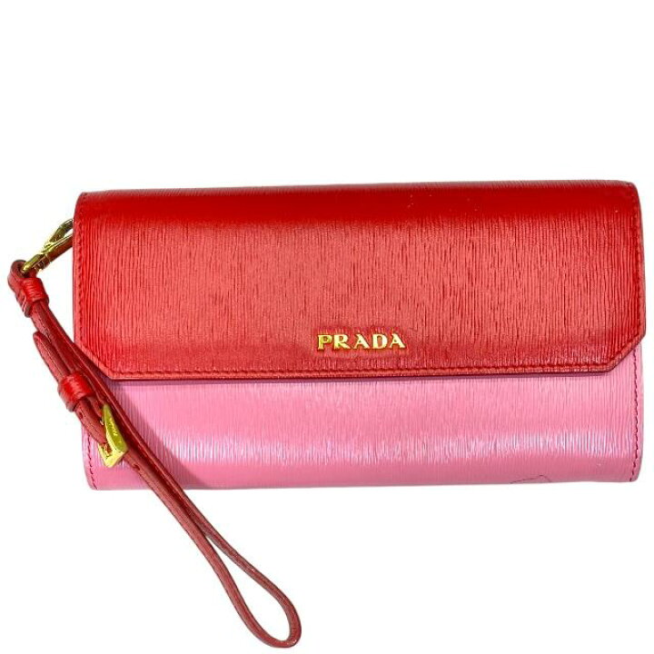 楽天市場】PRADA プラダ 1DF003 長財布 財布 ロングウォレット 二 