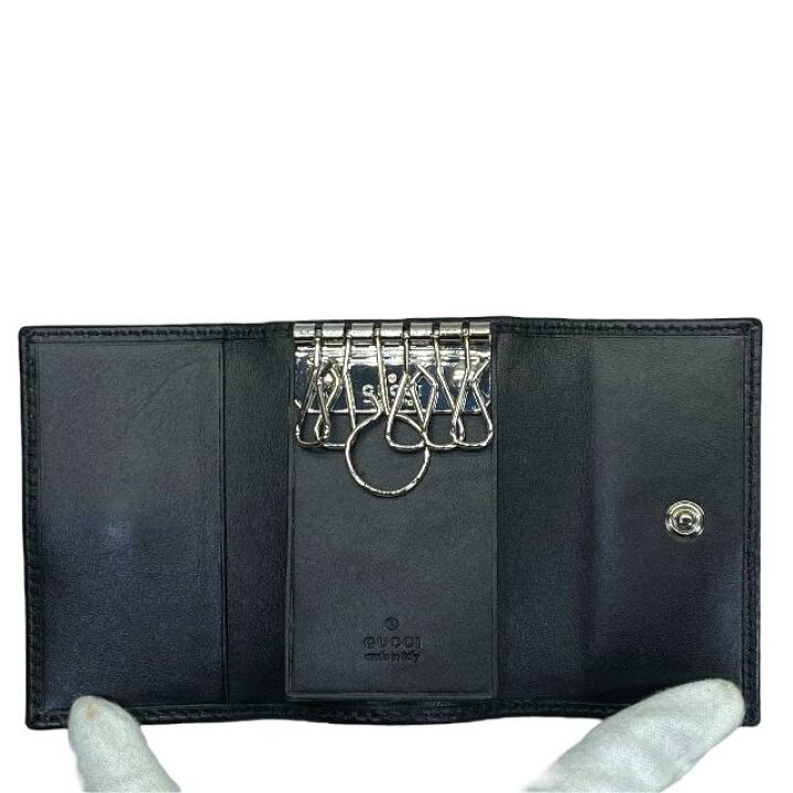 楽天市場】GUCCI グッチ 181680 6連 キーケース キーリング レザー 