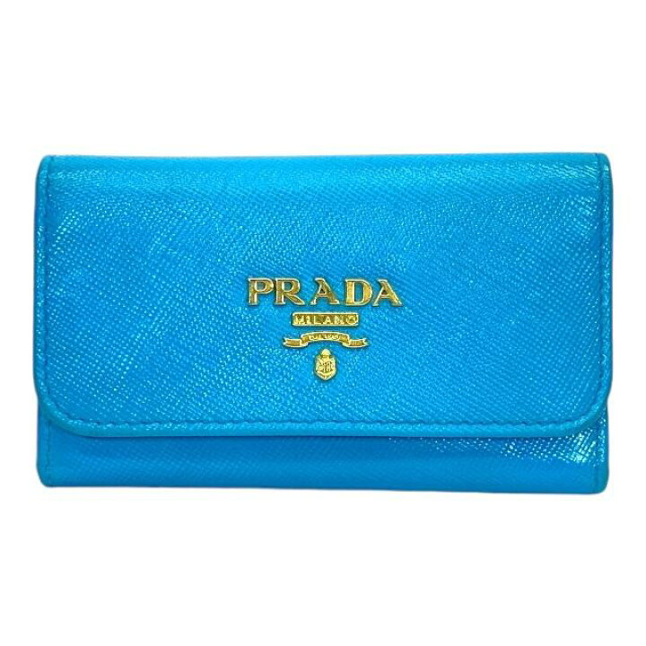 楽天市場】PRADA プラダ 1M0222 6連 キーケース 小物 サフィアーノ 