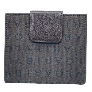ブルガリ(Bvlgari) ロゴマニア(rogomania) 中古 メンズ二つ折り財布 