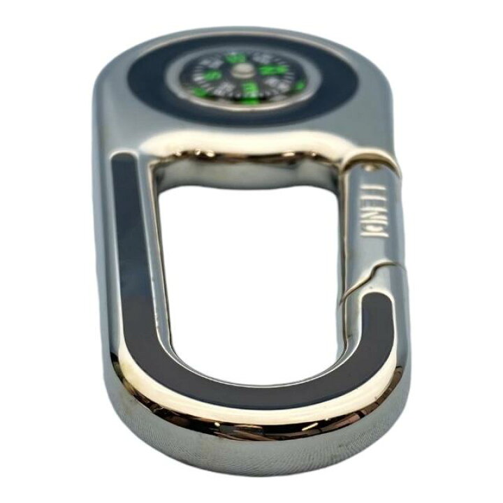 楽天市場】FENDI フェンディ カラビナ 方位磁石 キーホルダー コンパス  