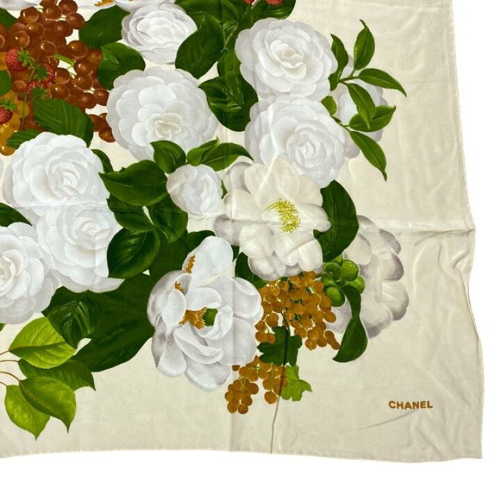 楽天市場】CHANEL シャネル 大判 スカーフ ストール アクセサリー 小物 