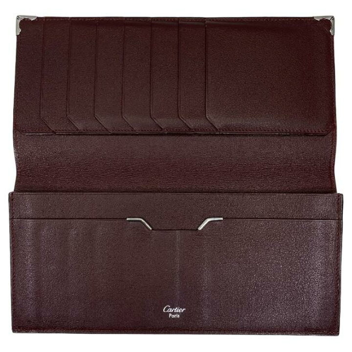 Cartier カルティエ マストライン 財布 長財布 ロングウォレット 二  
