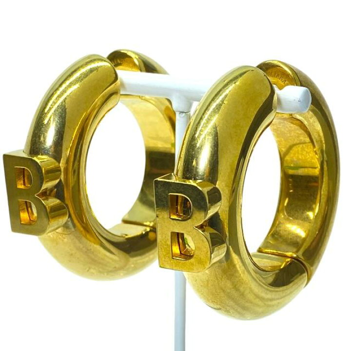 楽天市場】BALENCIAGA バレンシアガ ピアス ビッグピアス フープピアス  