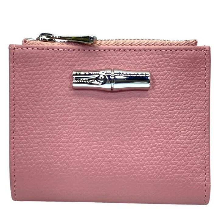 楽天市場】【美品】LONGCHAMP ロンシャン ロゾ財布 二つ折り財布 折り 