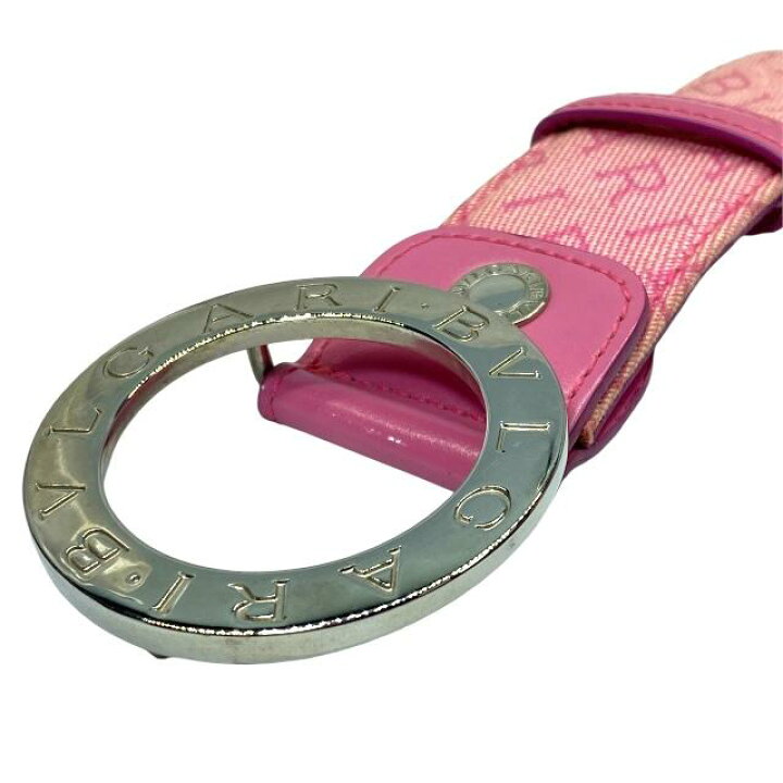 楽天市場】BVLGARI ブルガリ ロゴマニア ベルト サークルバックル 