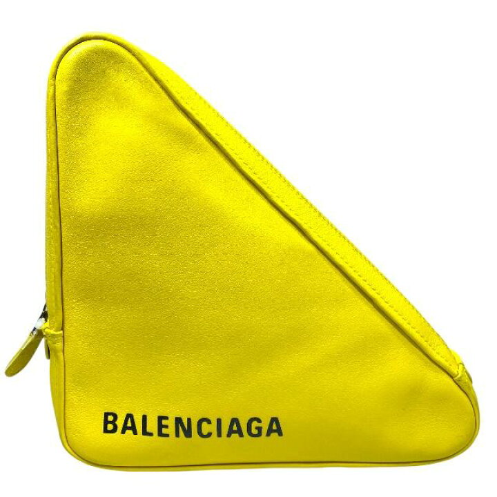 楽天市場】BALENCIAGA バレンシアガ 476976 トライアングルクラッチ 