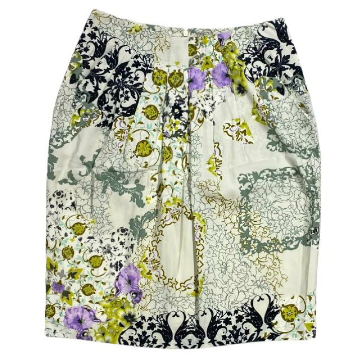 楽天市場】ETRO エトロ スカート ひざ丈 ボトムス 総柄 花柄 レーヨン  
