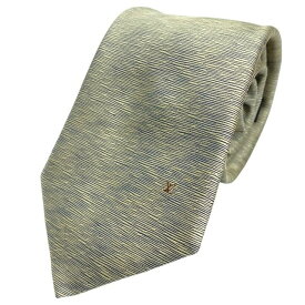 LOUIS VUITTON ルイ ヴィトン ネクタイ アクセサリー 小物 ロゴ シルク ベージュ ブラック