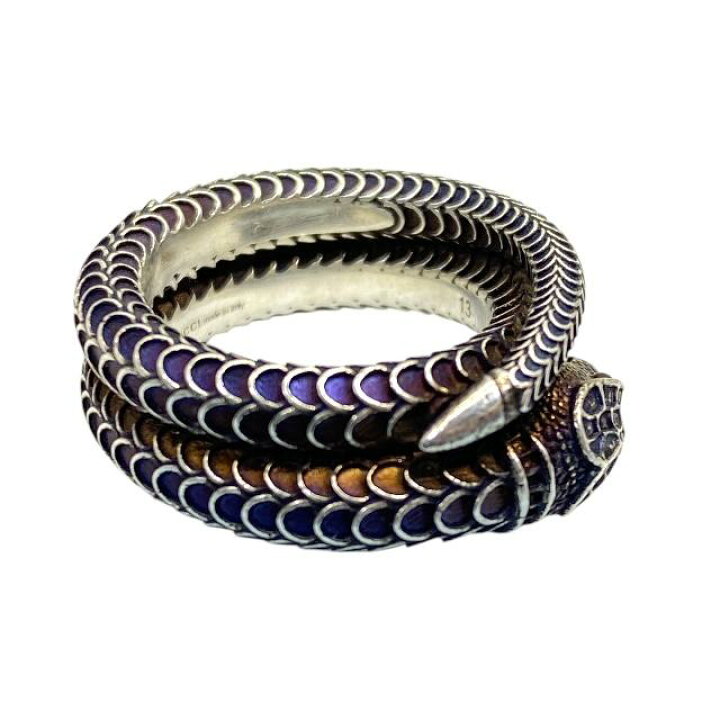 楽天市場】【未使用】GUCCI グッチ 577294 ガーデン シルバー スネーク 