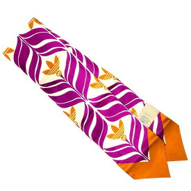 【新品】GUCCI グッチ アディダス コラボ 716089 ネックボウ バンドースカーフ アクセサリー 小物 ロゴ 総柄 シルク ピンク オレンジ