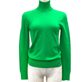 Bottega Veneta ボッテガ・ヴェネタ 664274 トップス セーター ニット ハイネック タートルネック レーヨン ポリエステル グリーン [XS]