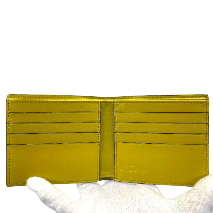 楽天市場】LOEWE ロエベ 財布 二つ折り財布 折財布 シグネチャー バイ  