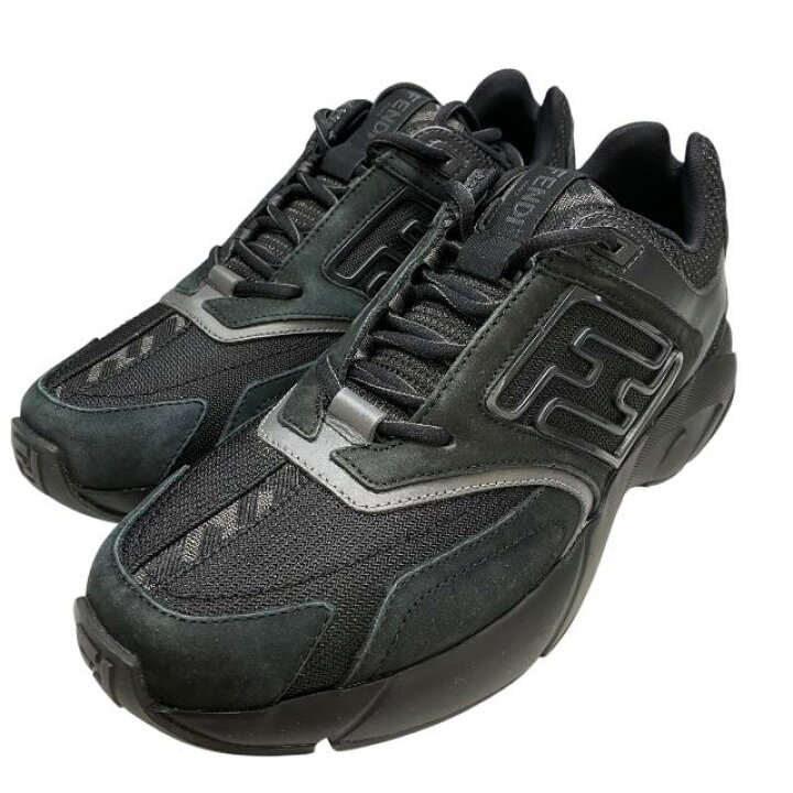 楽天市場】フェンディ 7E1555 シューズ スニーカー 靴 FFロゴ ラバー  