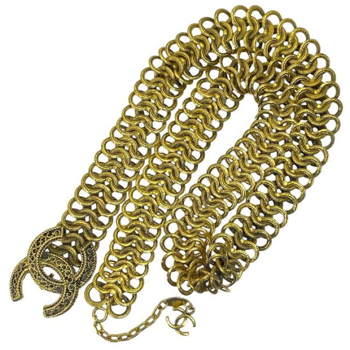 楽天市場】CHANEL シャネル 1985 ベルト チェーンベルト アクセサリー 