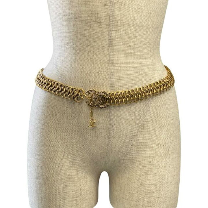 楽天市場】CHANEL シャネル 1985 ベルト チェーンベルト アクセサリー 