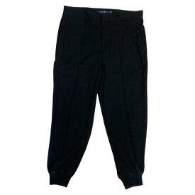 ラルフローレン パンツ ボトムス 長ズボン テーパード型 ジョガーパンツ ウール ブラック 黒 [サイズ 8]