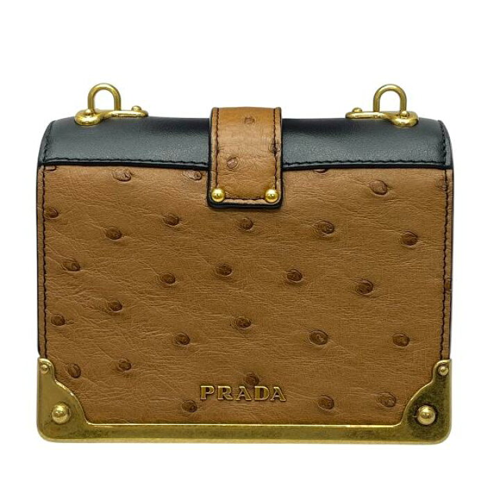 楽天市場】PRADA プラダ カイエ ミニ 1BH058 ポーチ ポシェット 小物 