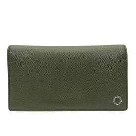 BVLGARI ブルガリ ブルガリブルガリ 財布 二つ折り財布 折財布 ロングウォレット 長財布 レザー カーキ