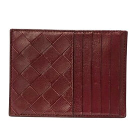 BOTTEGA VENETA ボッテガヴェネタ イントレチャート コインケース 小銭入れ カードケース パスケース フラグメントケース レザー レッド