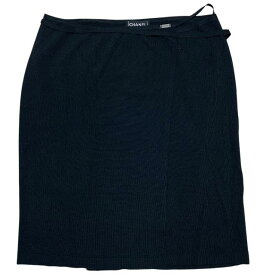 CHANEL シャネル P14857V00727 ボトムス スカート ひざ丈 レーヨン ブラック [サイズ 38]
