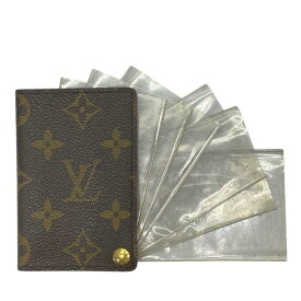 LOUIS VUITTON ルイヴィトン M60937 ポルトカルト クレディ プレッシオン カードケース パスケース 名刺入れ モノグラムレザー ブラウン