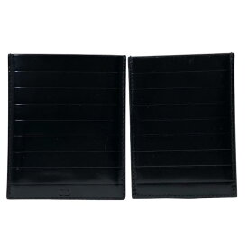 Christian Dior クリスチャン・ディオール カードケース パスケース コンパクト ロゴ レザー ブラック