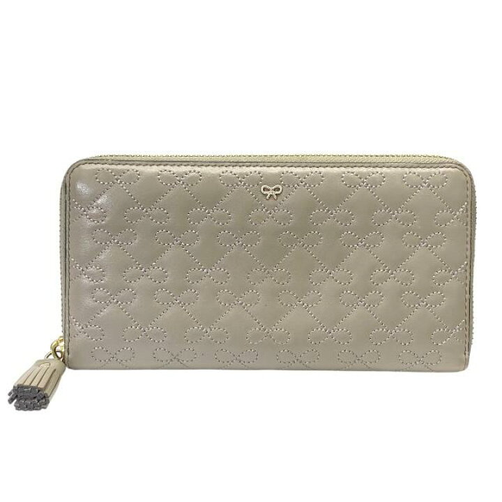 楽天市場】ANYA HINDMARCH アニヤハインドマーチ 財布 長財布 ラウンド 