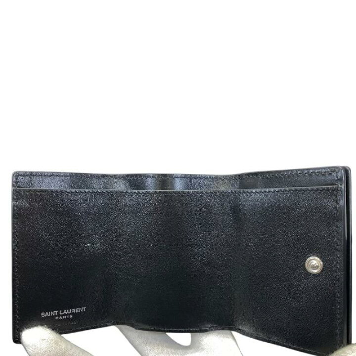 楽天市場】【美品】SAINT LAURENT PARIS サンローランパリ 三つ折り 