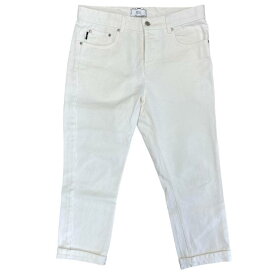 AMI PARIS アミパリス アミ ボトムス パンツ 長ズボン デニム コットン ホワイト 白【表記サイズ：30】